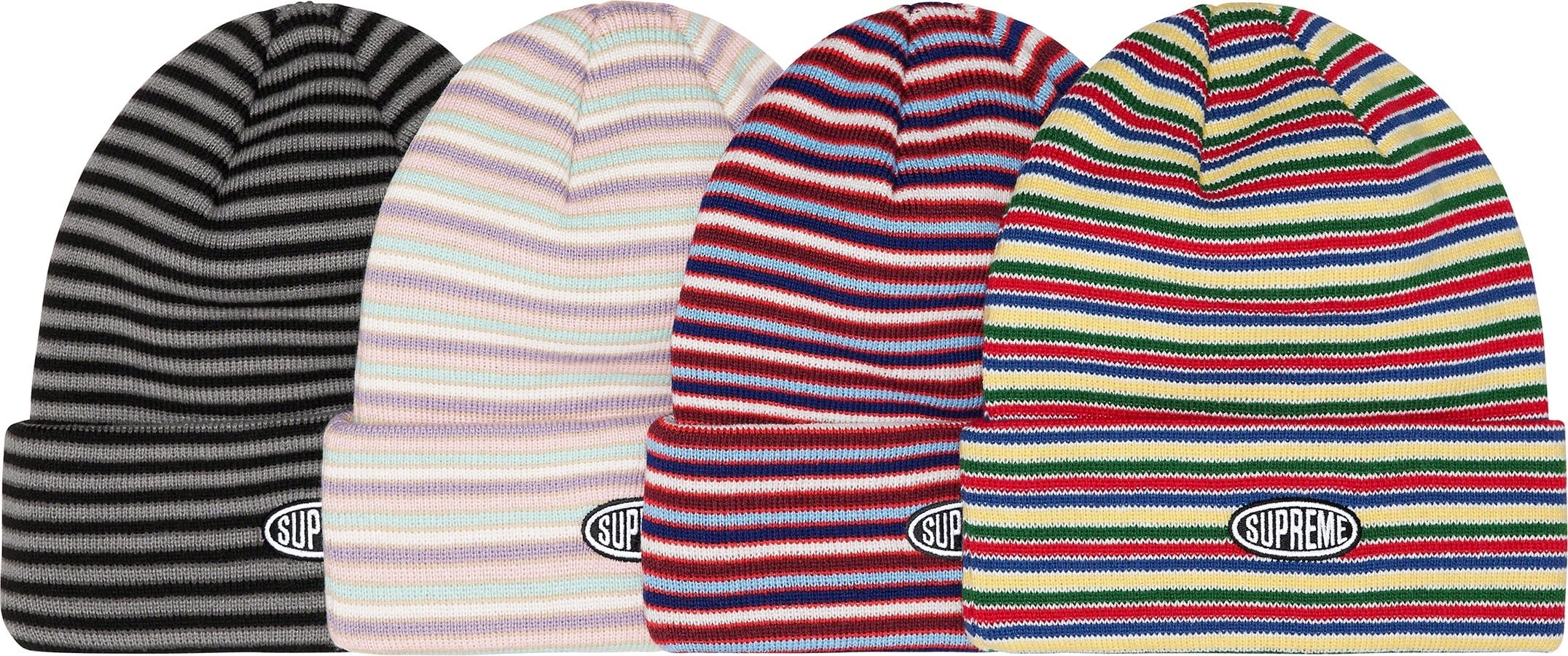 Multi Stripe Beanie